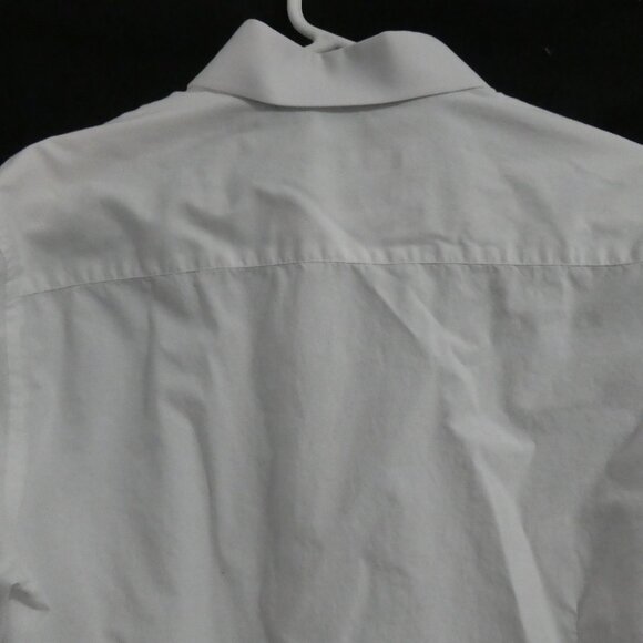 MATINIQUE | size 19/40 - medium | White Button-Up Dress Shirt | No Pockets - Picture 9 of 14